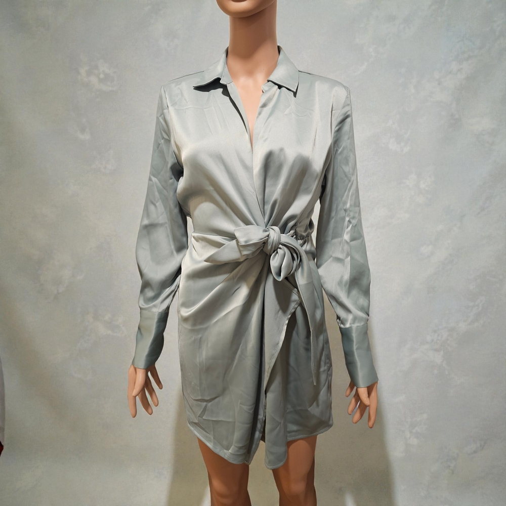 House of Harlow 1960 Gray Mini Dress - Picture 1 of 4
